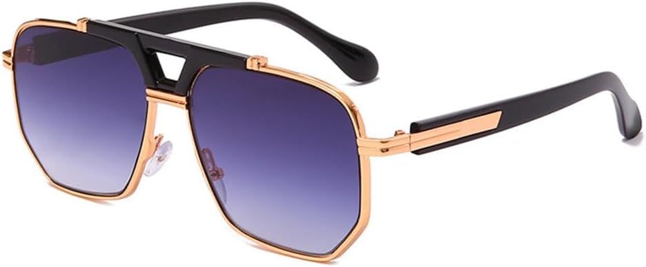 

MUTYNE Модные роскошные ретро-солнцезащитные очки большого размера для мужчин. Классические элегантные очки для вождения и рыбалки, с защитой от УФ-излучения UV400, C4