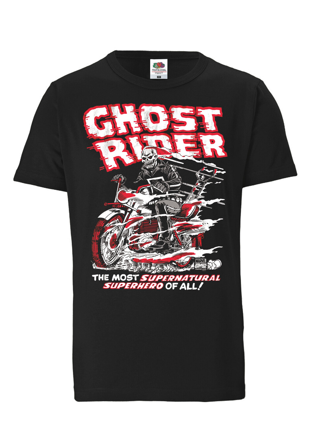 

Футболка Logoshirt Marvel Comics Ghost Rider, черный