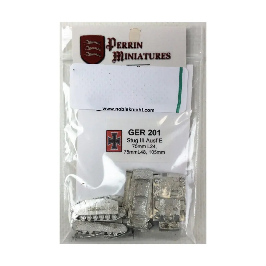 

Штуг III Ausf E 75L24 (75мм48), WWII Miniatures - German (10mm) (Perrin Miniatures)