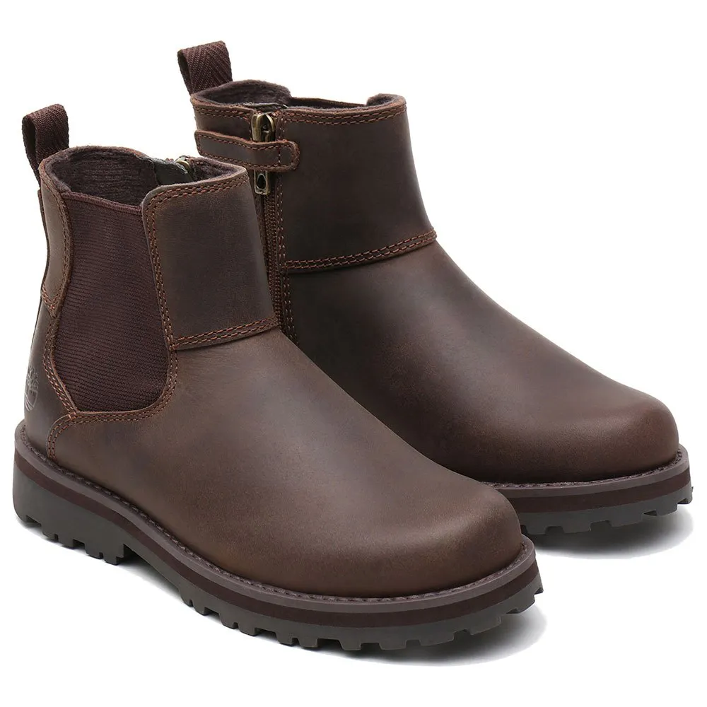 Мужские ботинки челси Timberland Courma Chelsea youth, коричневый — фото 3