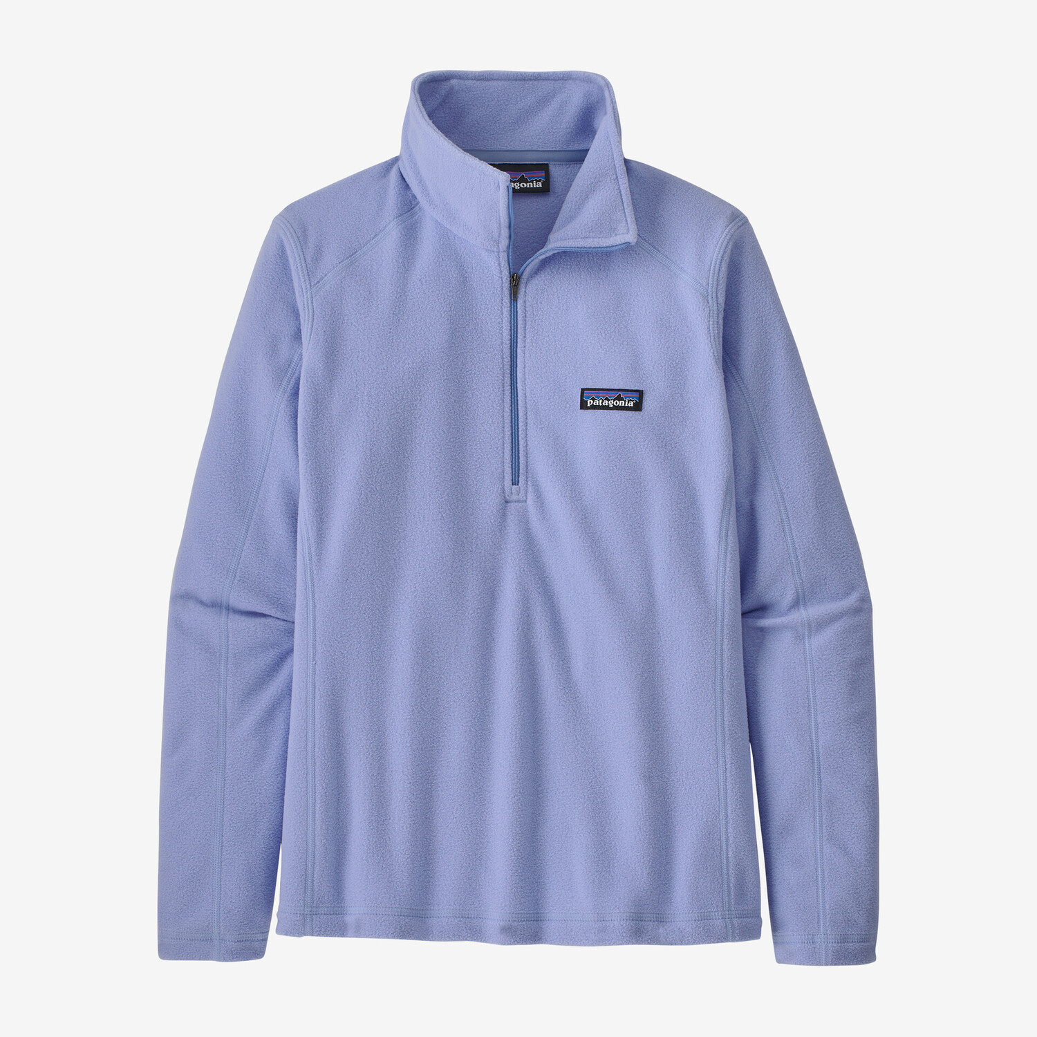 

Женский флис с молнией 1/4 размера Micro D Patagonia, цвет Pale Periwinkle