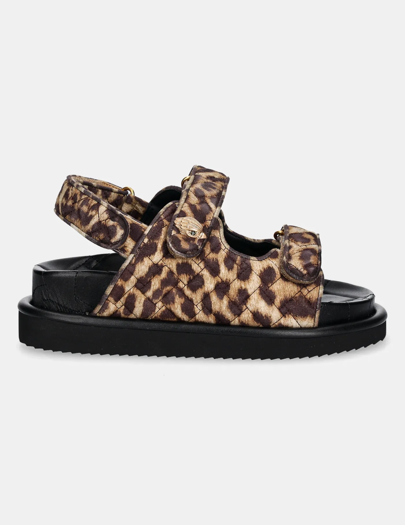 Босоножки Orson из кожи Kurt Geiger London, бежевый — фото 3