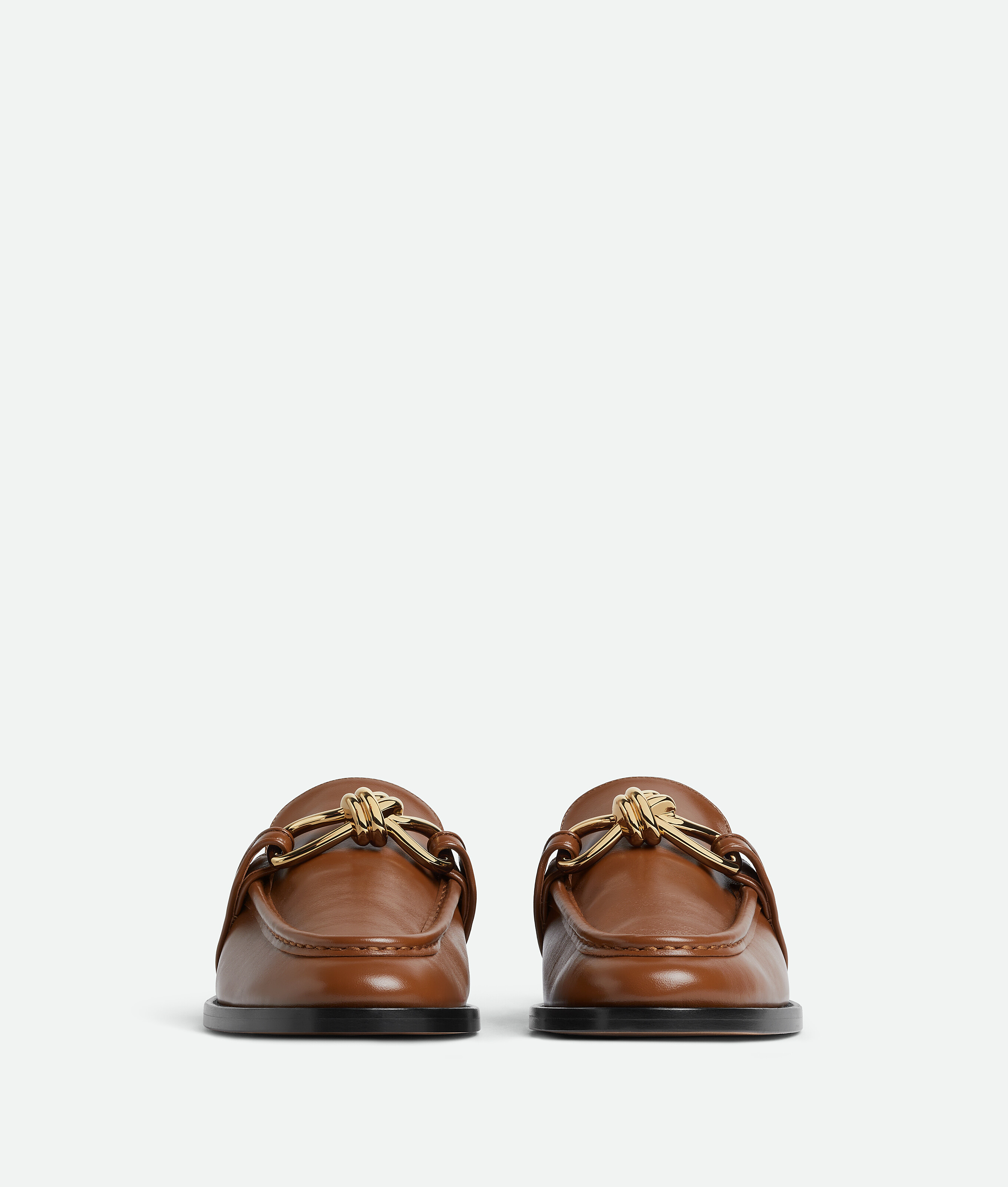 Лоферы astaire BOTTEGA VENETA, новый янтарный — фото 3