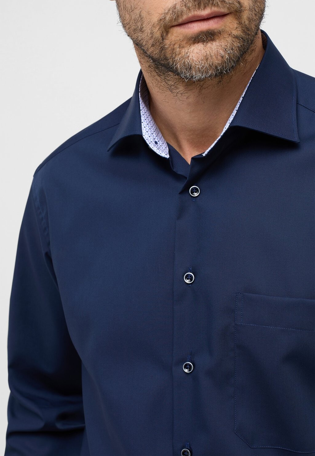 

Рубашка ORIGINAL SHIRT COMFORT FIT Eterna, синий деним