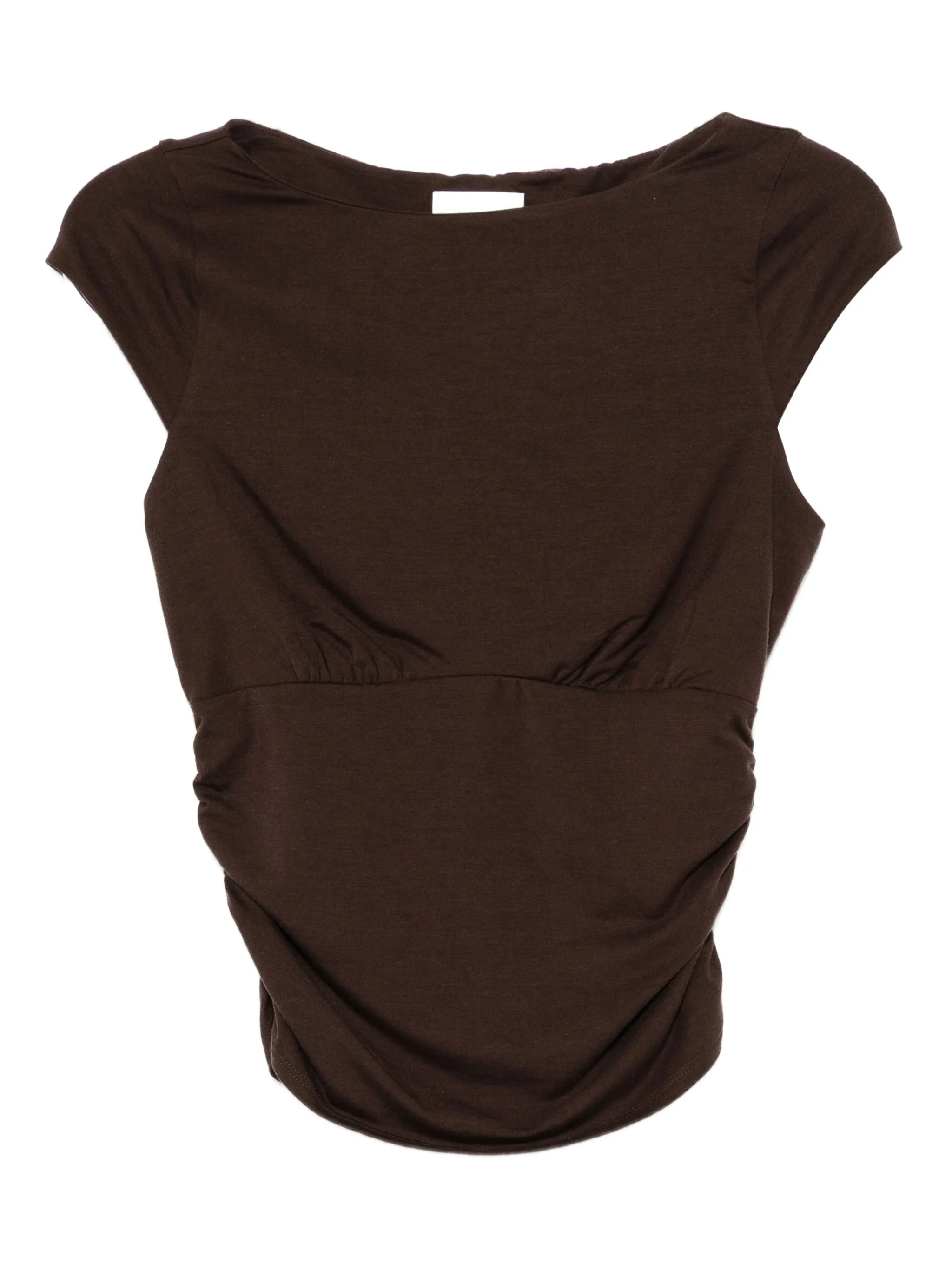 

Вязаный топ от Маделин Reformation, коричневый