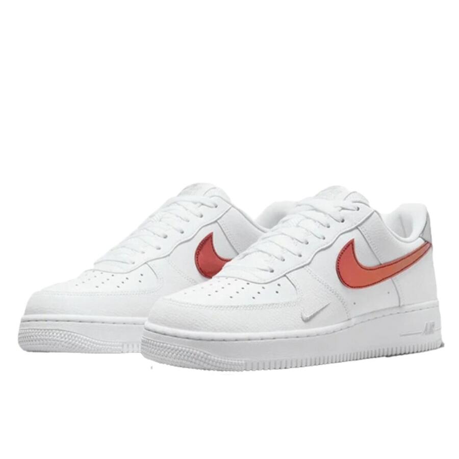 NIKE Ботинки Air Force 1 Low Picante Red Wolf Grey — фото 2
