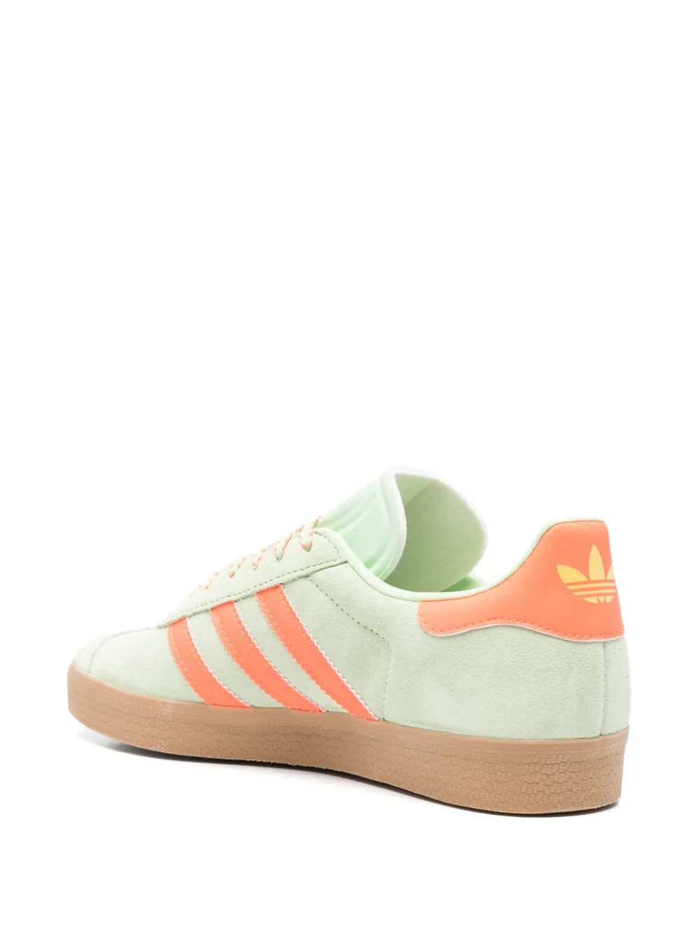Кроссовки Gazelle Adidas, зеленый — фото 3