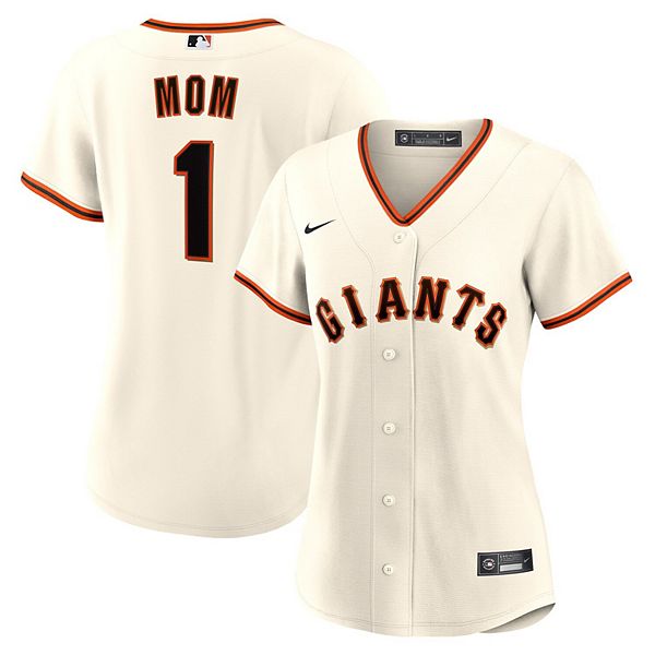

Женская белая реплика домашней футболки San Francisco Giants #1 Mom Nike, Белый, Женская белая реплика домашней футболки San Francisco Giants #1 Mom Nike