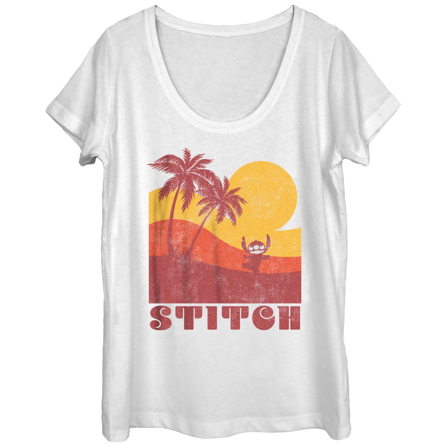 

Футболка Disney's Junior's Lilo & Stitch Sunset Licensed Character