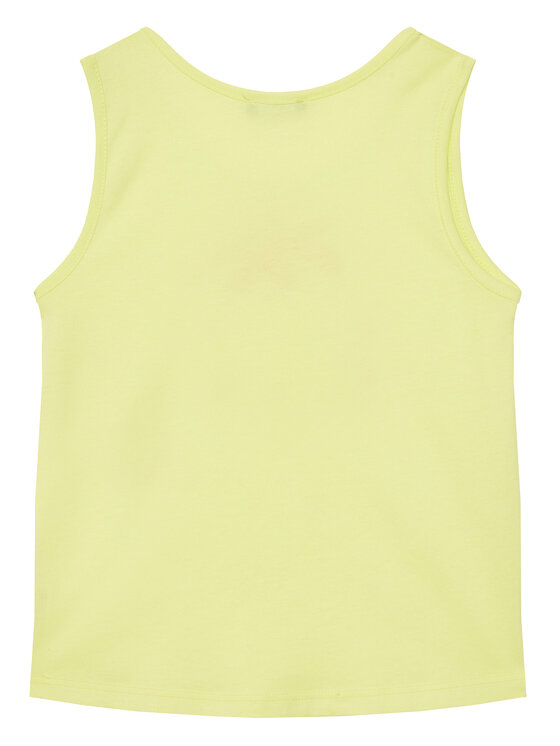 Топ regular fit 3I1XGH012 United Colors Of Benetton, желтый — фото 2