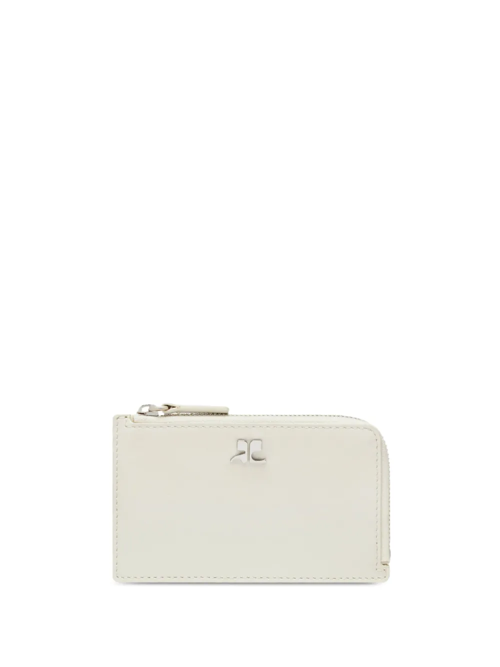 

Картхолдер с логотипом Courrèges, белый