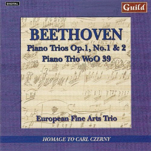 

CD диск Beethoven / European Fine Arts Trio: Beethoven: Piano Trios