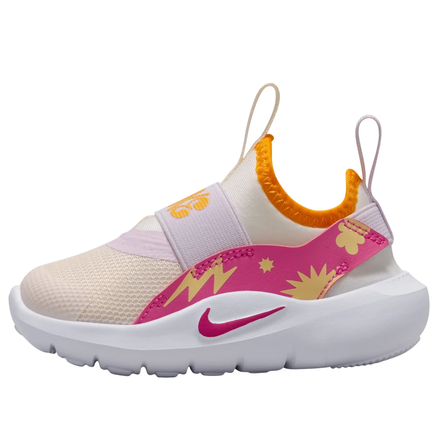 Кроссовки (TD) Nike Flex Runner 4 SE 'Chalk Sundial Tangerine', бежевый