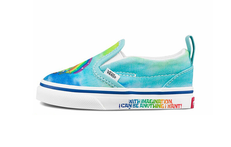 

Сандалии Vans Slip-On SpongeBob SquarePants X Velcro Toddler 'Imaginaaation'