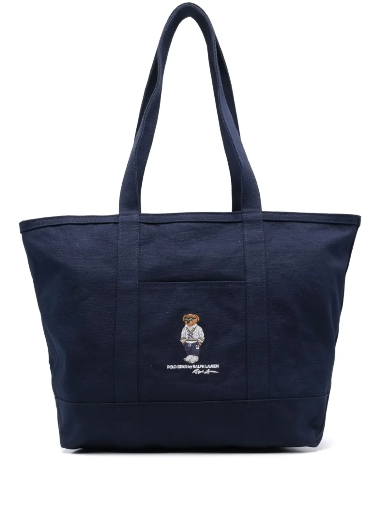 

Холщовая сумка Polo Ralph Lauren Polo Bear, синий