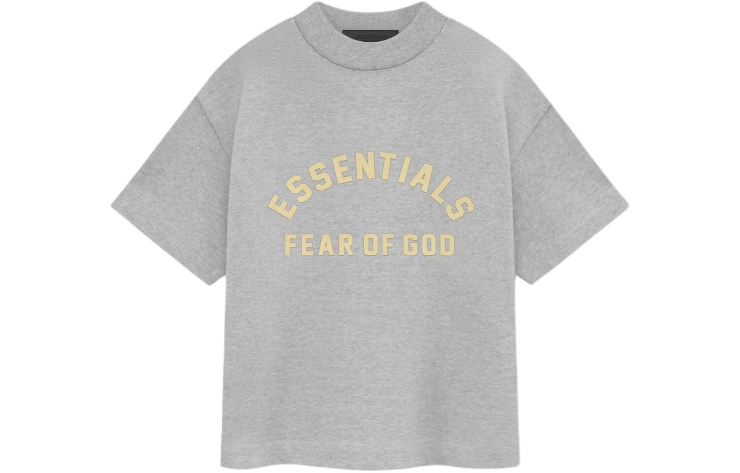 Детская футболка Fear Of God Essentials, светло-серый