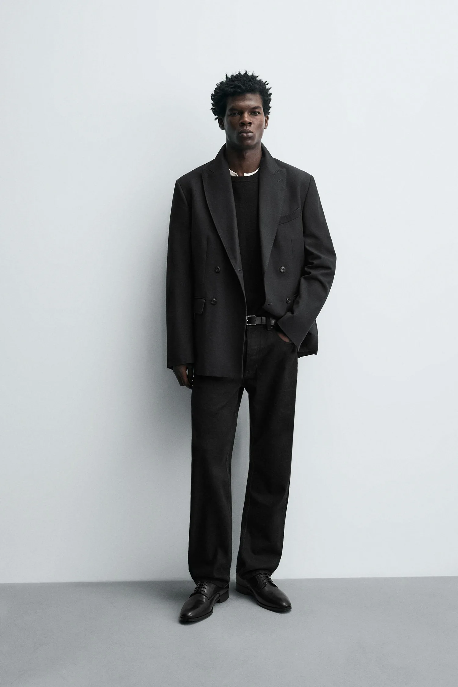 Туфли Zara, черный — фото 2