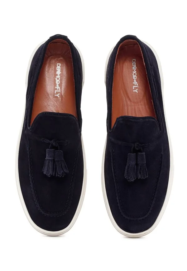 Повседневные лодочные туфли Derimod, Dark Blue — фото 3