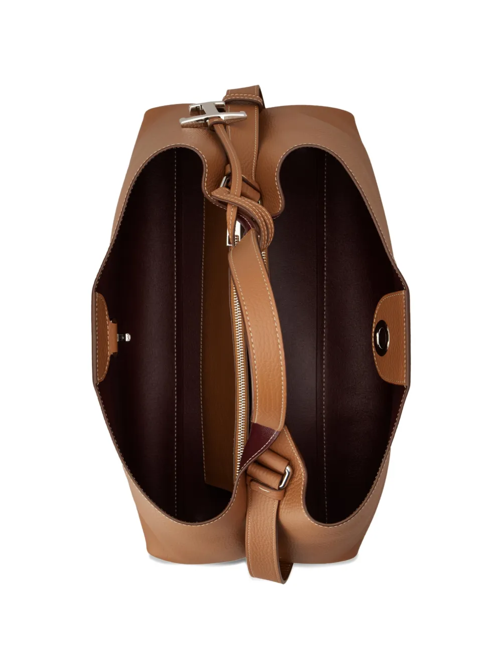 Сумка на плечо с логотипом Tod'S, коричневый — фото 4