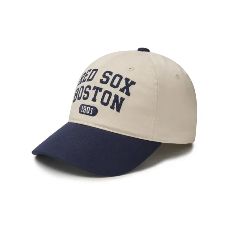 

MLB Хлопковая бейсболка унисекс бело-голубая, White Blue
