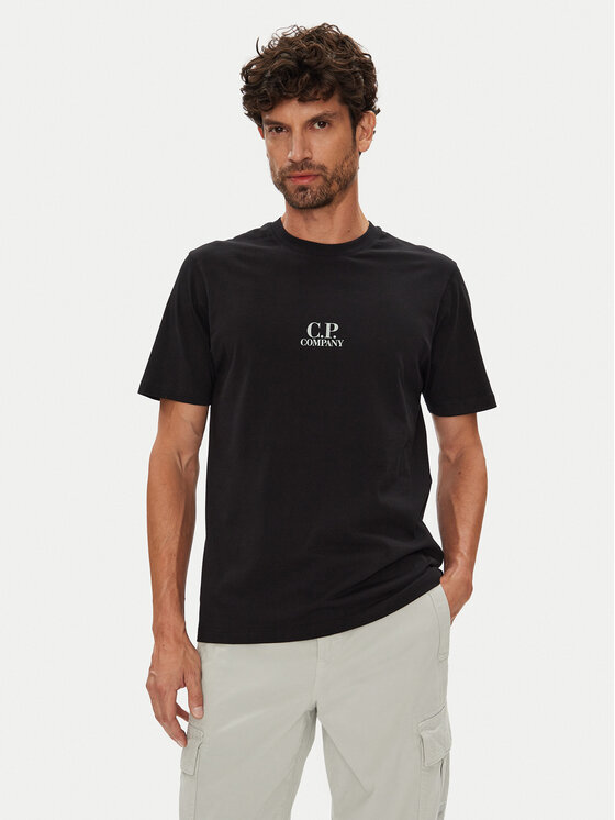 

Футболка regular fit 19CMTS106A006586W C.P. Company, чёрный