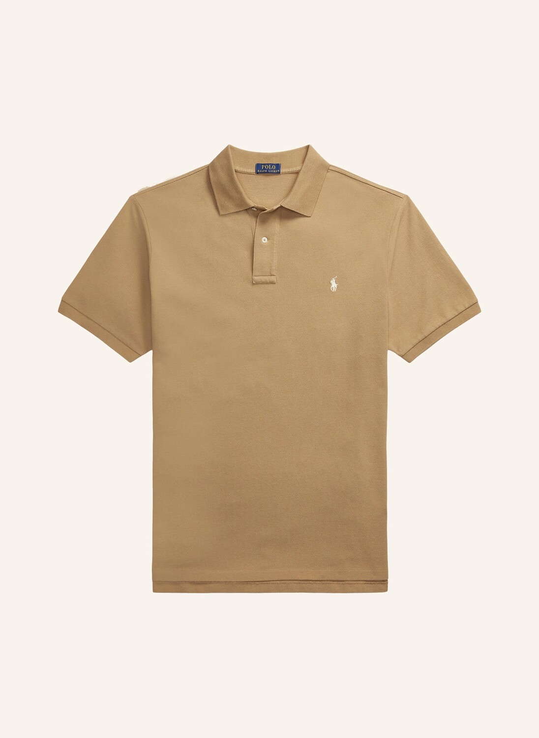 

Рубашка-поло из пике POLO RALPH LAUREN Big & Tall, кэмел