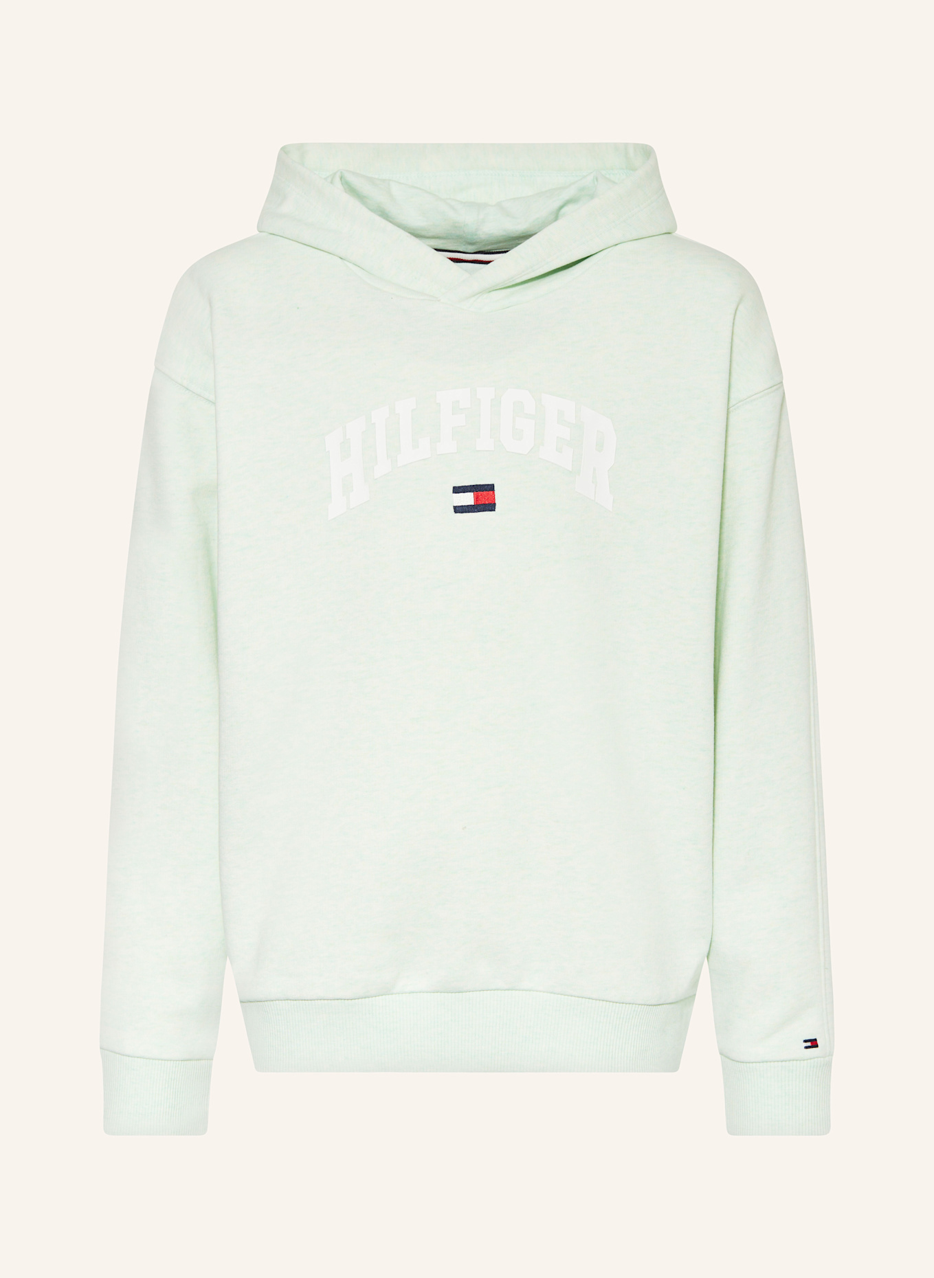 

Толстовка с капюшоном Tommy Hilfiger, зеленый