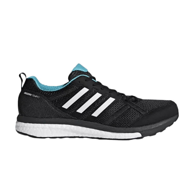 

Кроссовки Adizero Tempo 9 'Black Aqua', черный