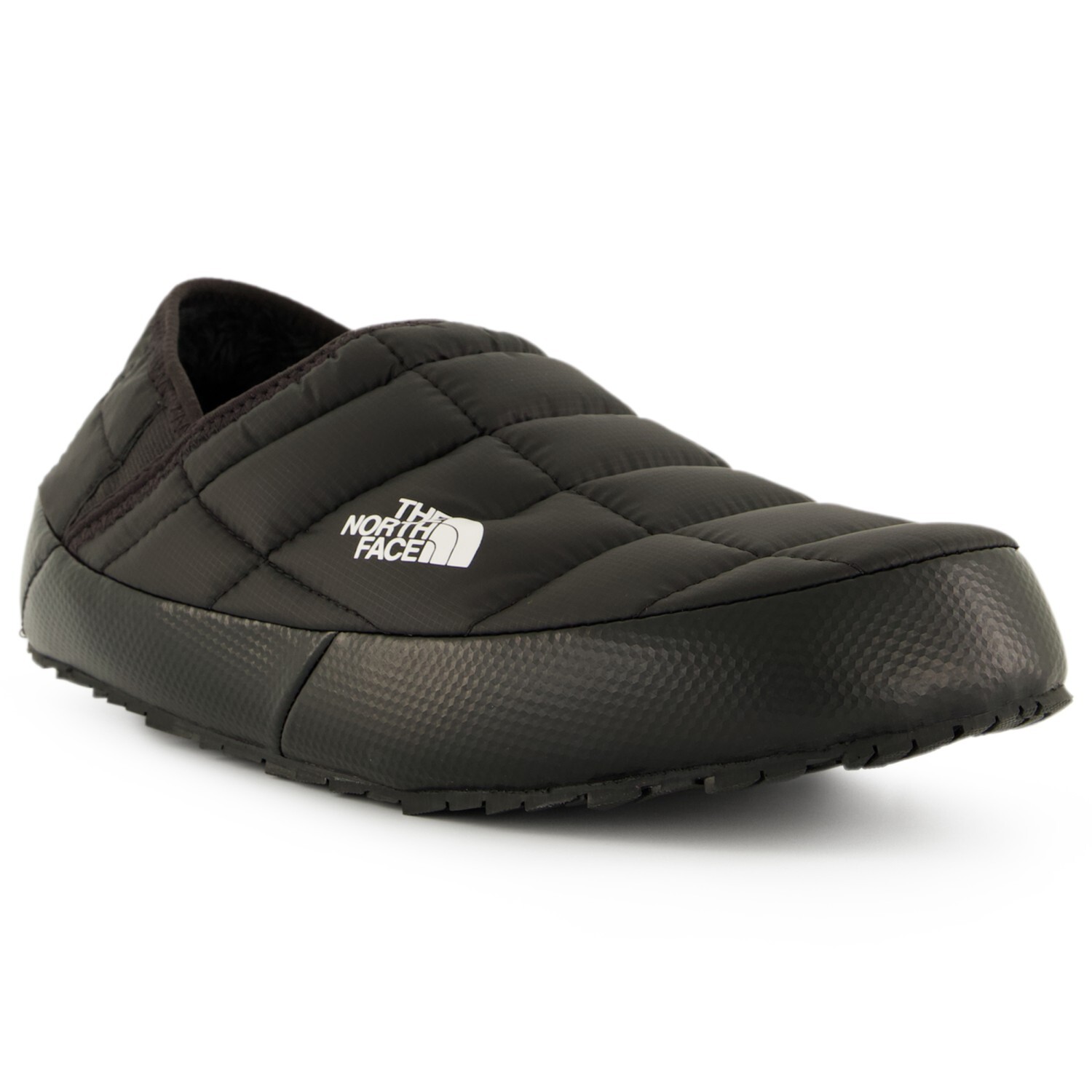 Домашние тапочки The North Face Thermoball Traction Mule V, цвет TNF Black/TNF White — фото 2