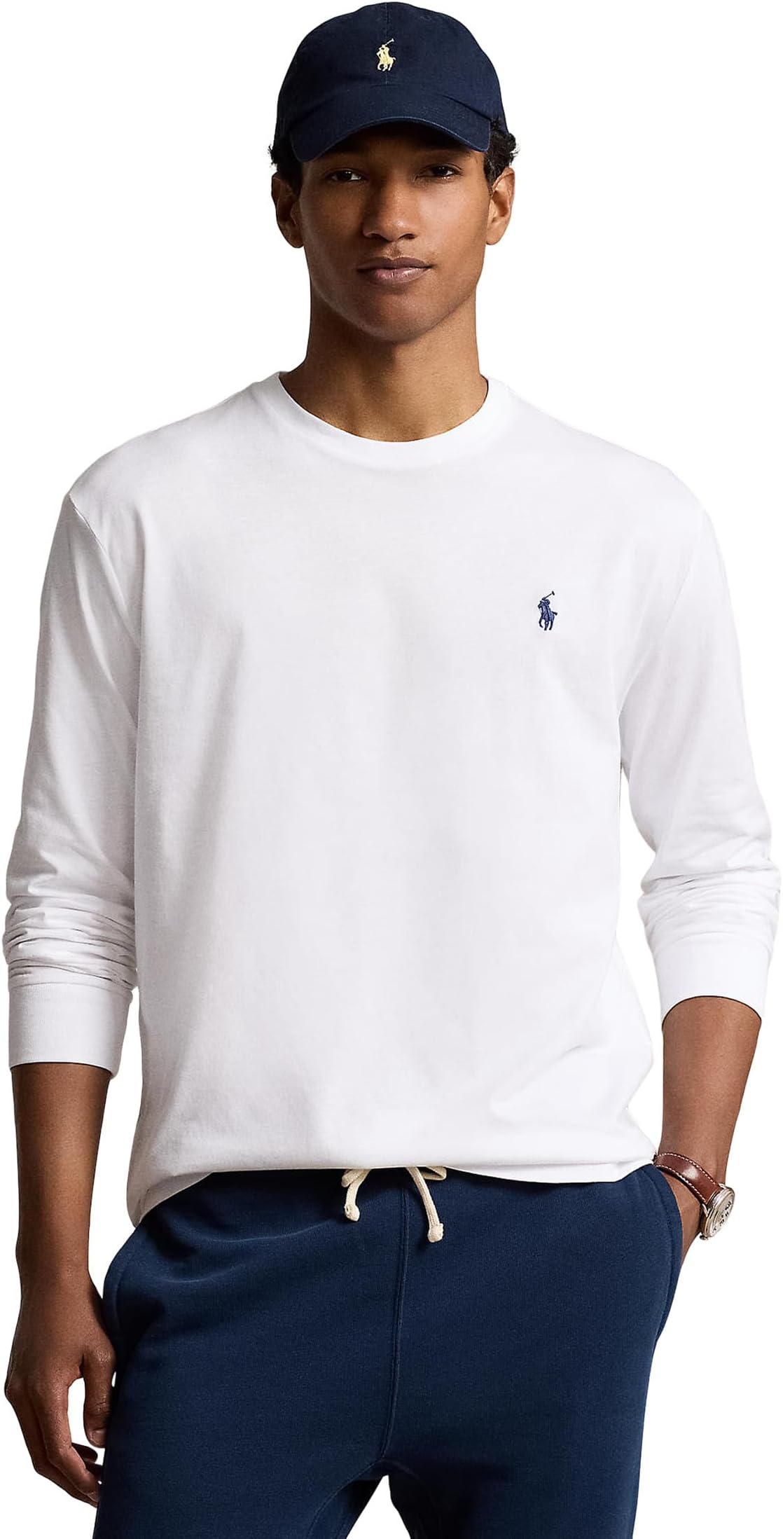 

Футболка Polo Ralph Lauren Classic Fit Cotton Jersey Tee, цвет White 1