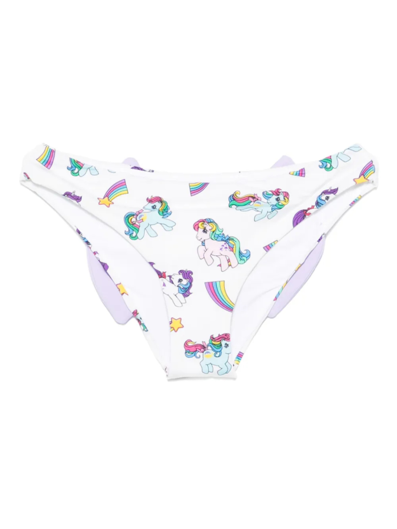 

Плавки бикини с бантом MC2 Saint Barth Kids, белый