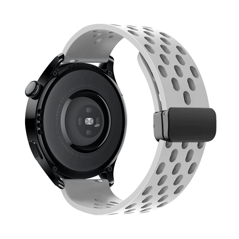 

Biaodaige Часы Strap Huawei Compatibility Silicone Material, Mist Gray