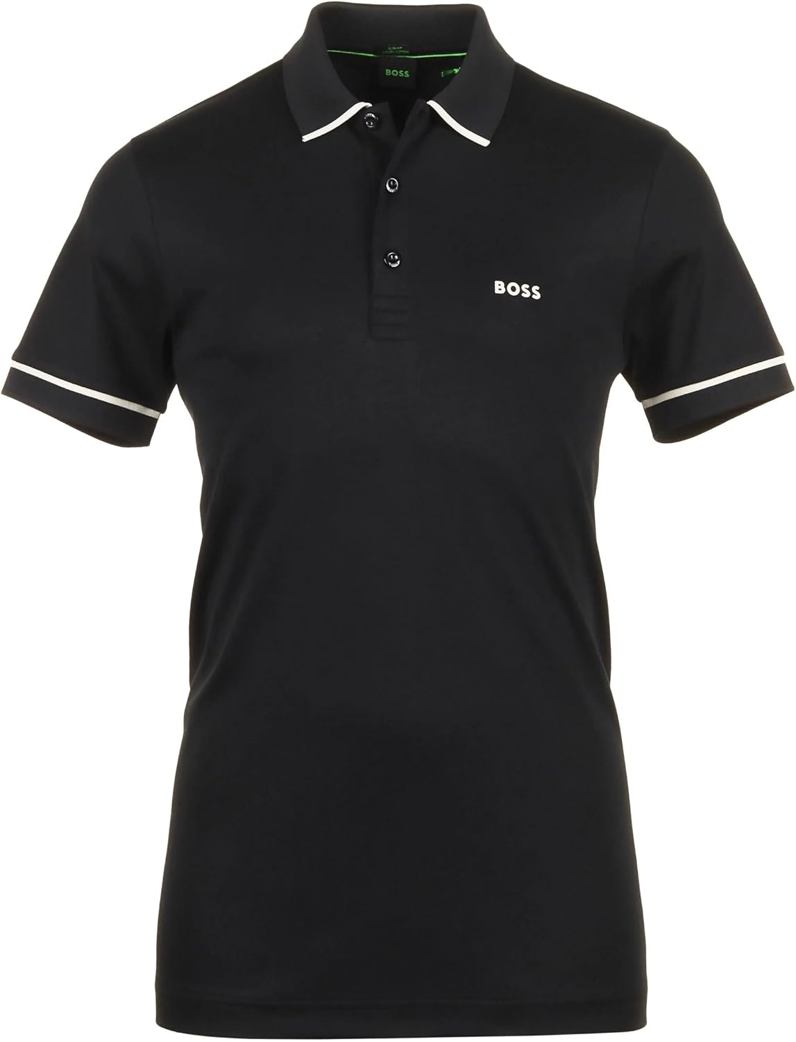 

Мужская рубашка-поло Hugo Boss Paule Slim Fit, черная