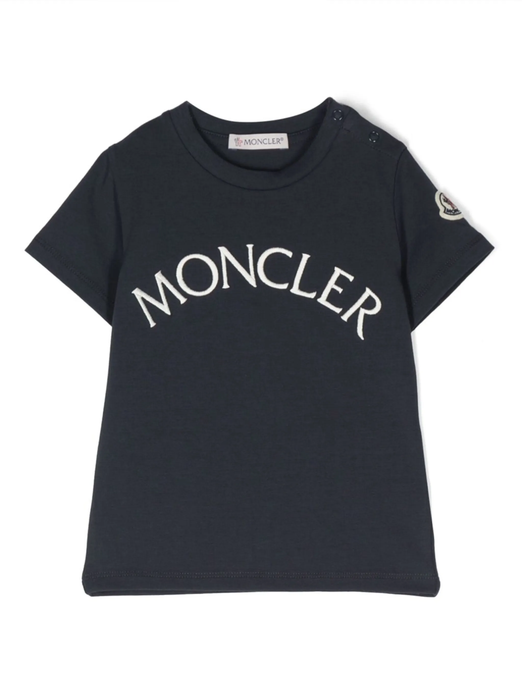 

Футболка с логотипом Moncler Enfant, синий