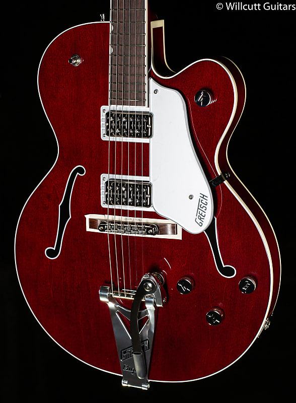 

Электрогитара Gretsch G6119T-ET Players Edition Tennessee Rose Electrotone Hollow Body with String-Thru Bigsby, Rosewood Fingerboard, Dark Cherry Stain - JT21062328-7.13 lbs