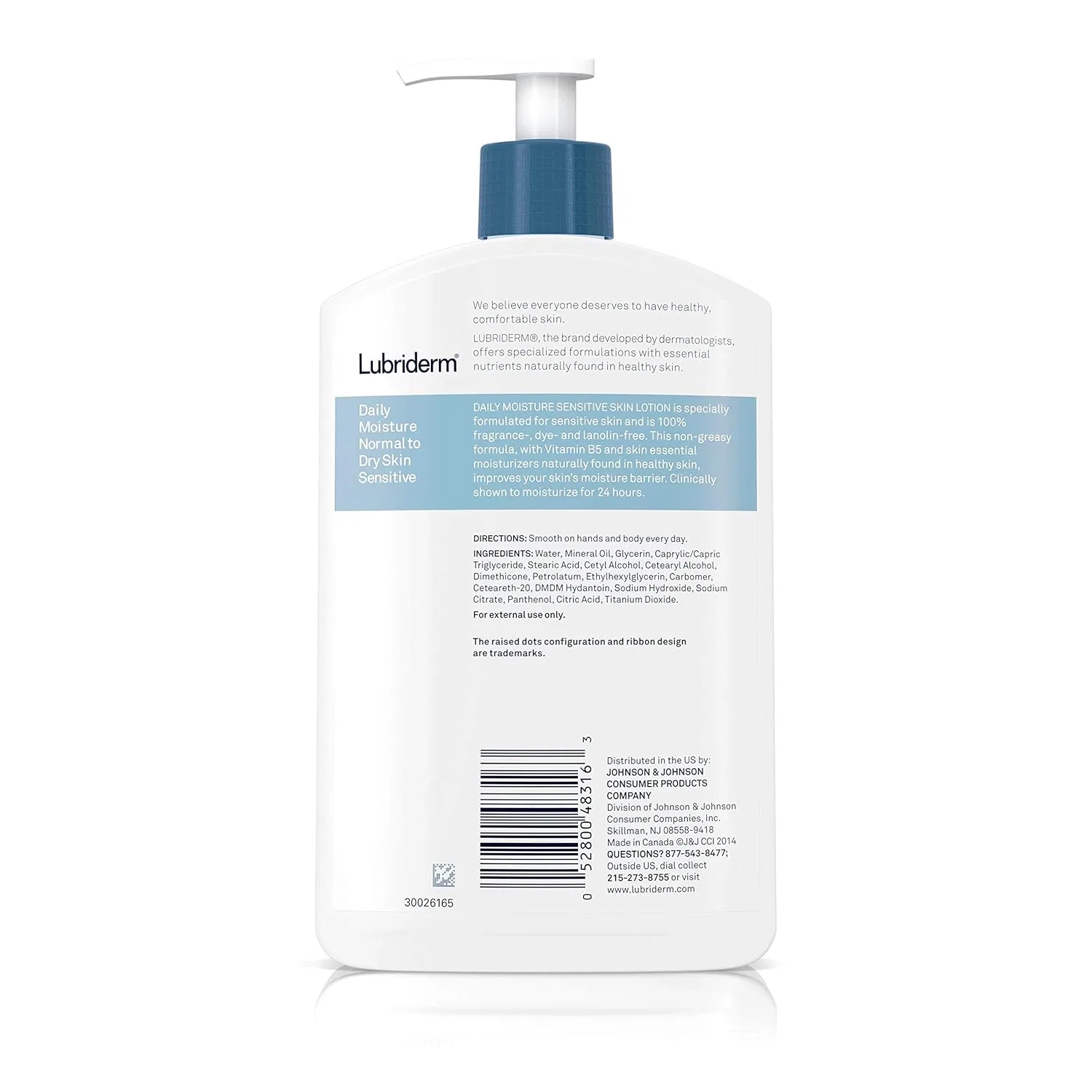 Увлажняющий лосьон для сухой и чувствительной кожи «Sensitive Skin Therapy» от Lubriderm Lubriderm — фото 2