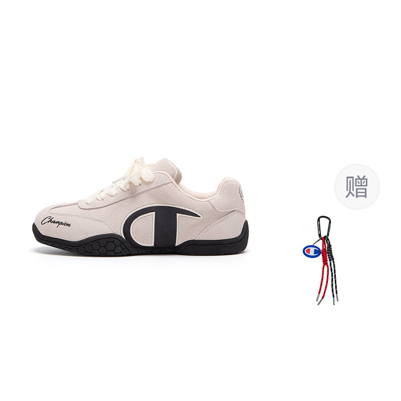 Champion Kids Винтажные гоночные кроссовки устойчивые к истиранию детские скейтбординг белые детские — фото 2