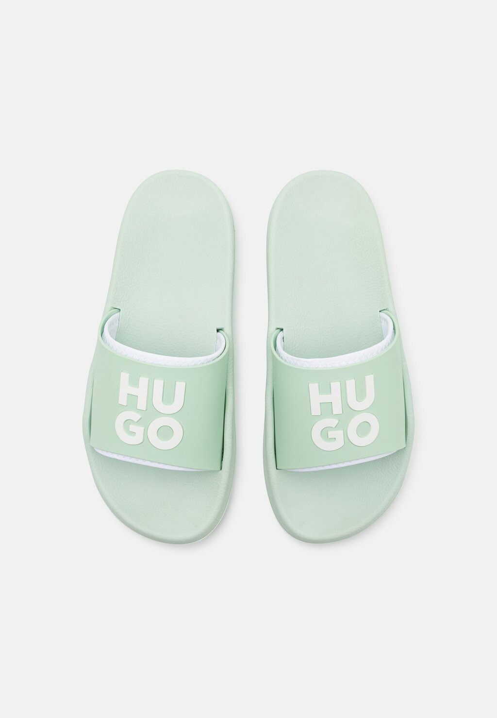 

Шлепанцы Nil Slid HUGO, светлый/пастельно-зеленый