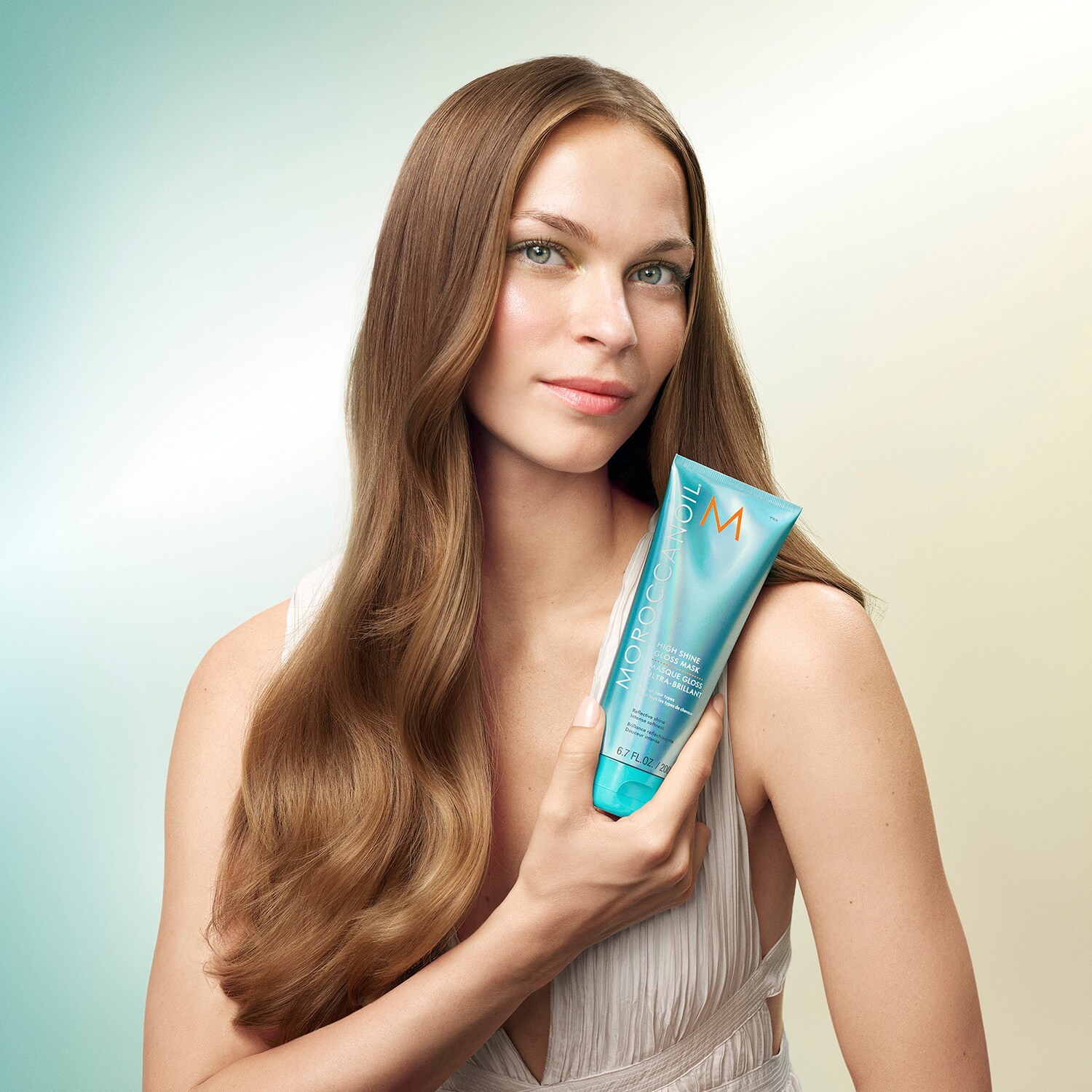 Маска для максимального блеска - подходит для всех типов волос. Moroccanoil, 75 ml — фото 3