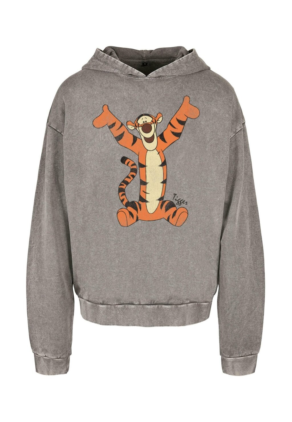 

Толстовка с капюшоном WINNIE THE POOH TIGGER CLASSIC ABSOLUTE CULT, темно-серый
