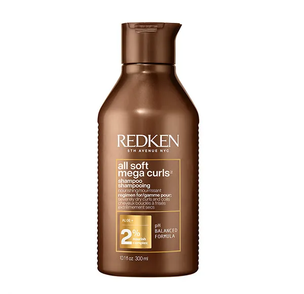 

Шампунь для вьющихся и сухих волос All Soft Mega Curls Shampoo Redken, 300 ml