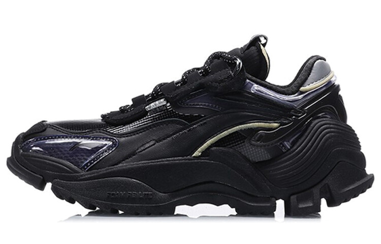 

LiNing Aurora Mountain Travel Lifestyle Shoes Women's Low-top Black