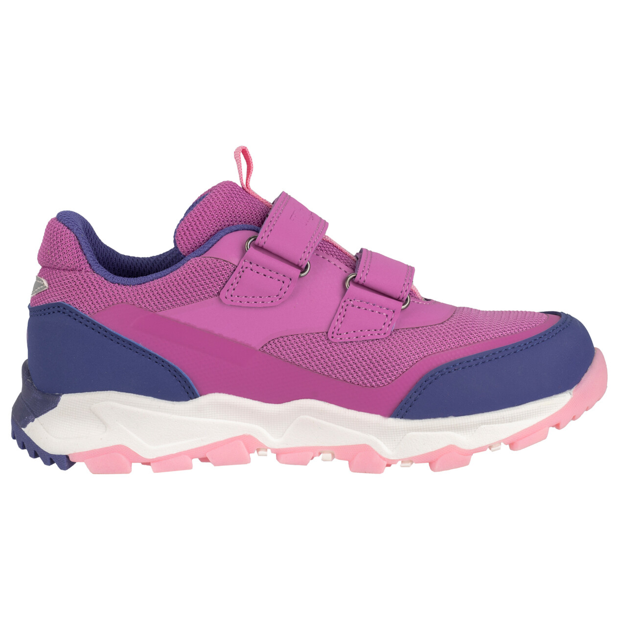

Мультиспортивная обувь Trollkids Kid's Preikestolen Hiker, цвет Mallow Pink/Violet Blue/Wild Rose
