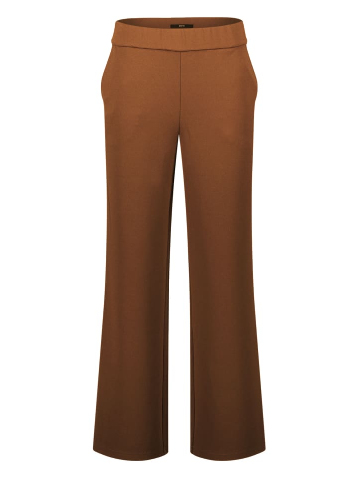 

Zero Тканевые брюки с эластичным поясом, размер 28 дюймов, цвет ярко-табачный