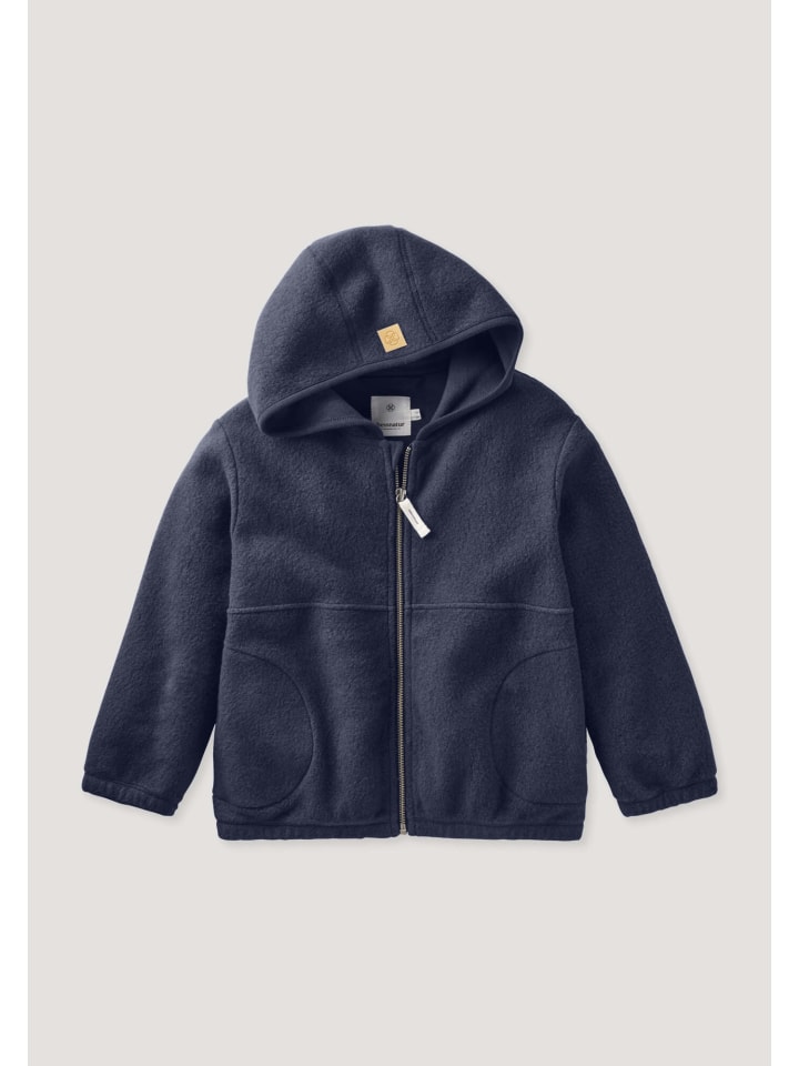 

Флисовая куртка Hessnatur, темно-синий