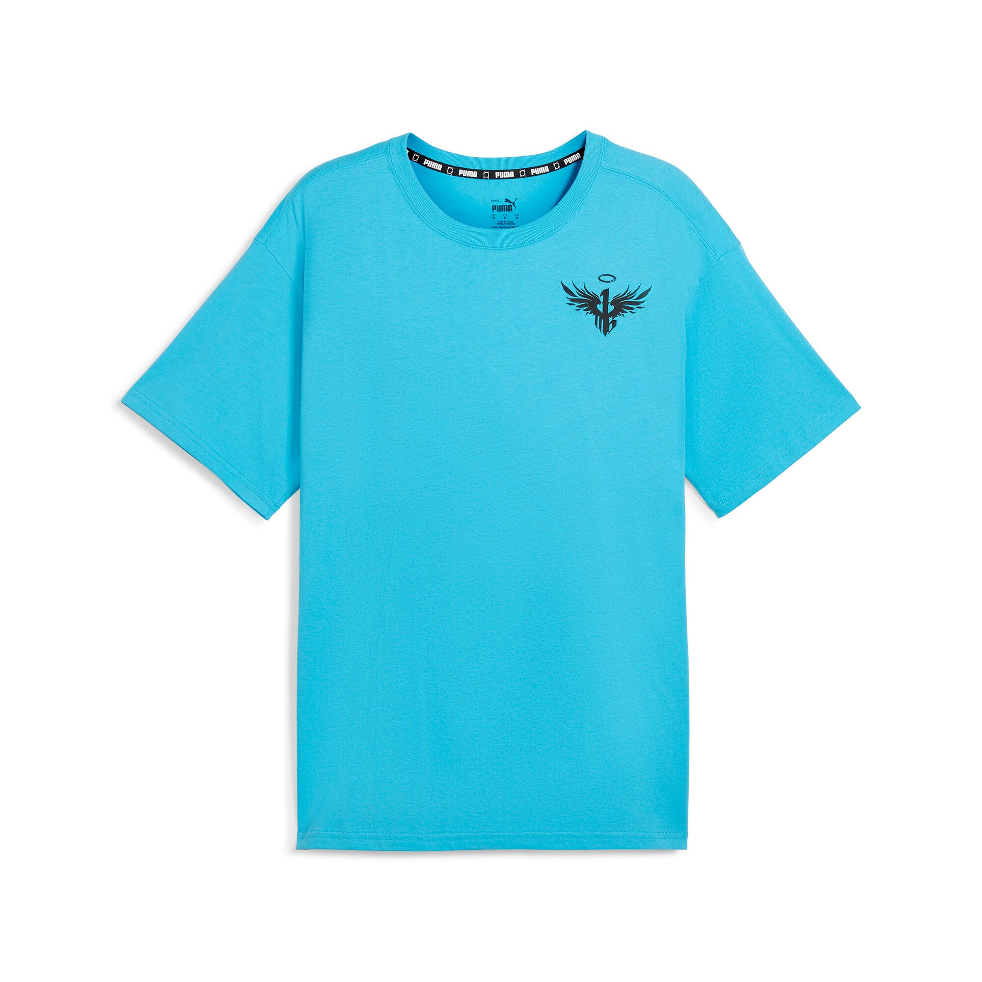 

Баскетбольная футболка PUMA Men's x LAMELO BALL 1Love, цвет bright aqua
