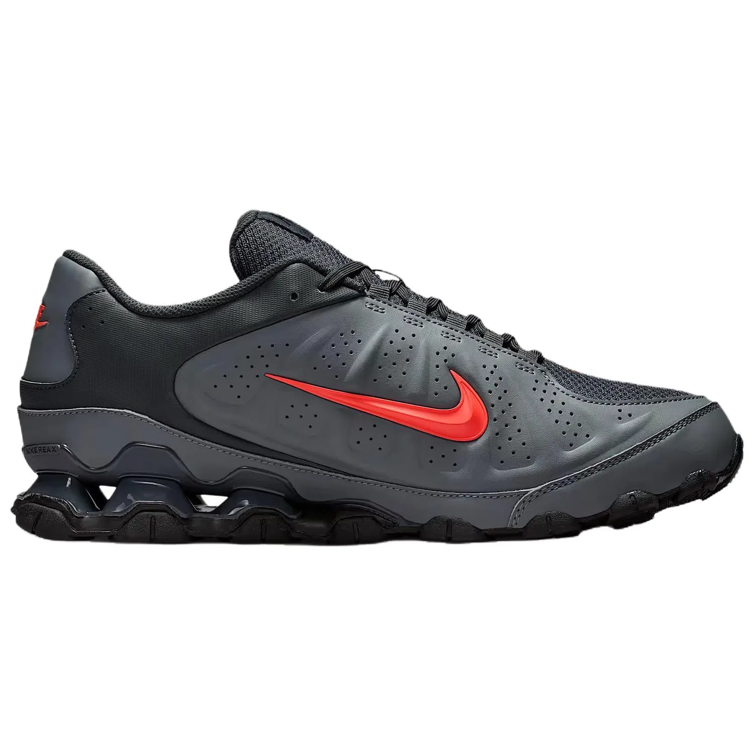 Кроссовки для тренировок Reax 8 Low Top Nike серо-черные — фото 3