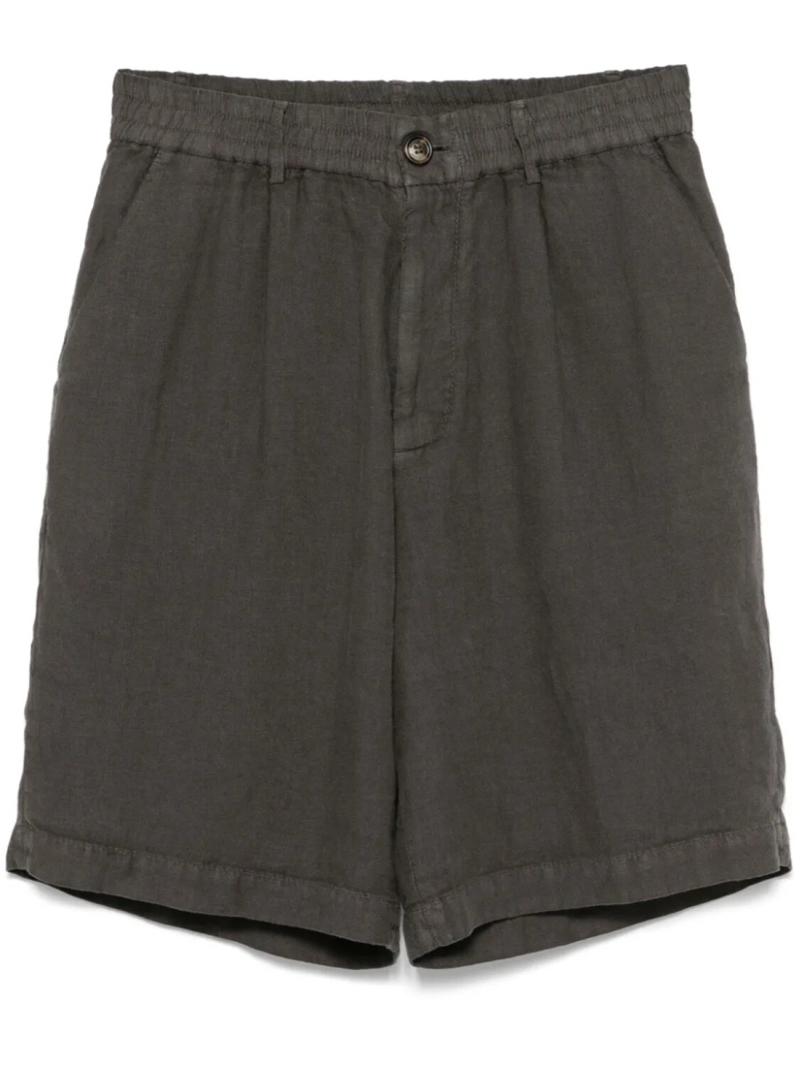 

Льняные шорты Brunello Cucinelli, коричневый