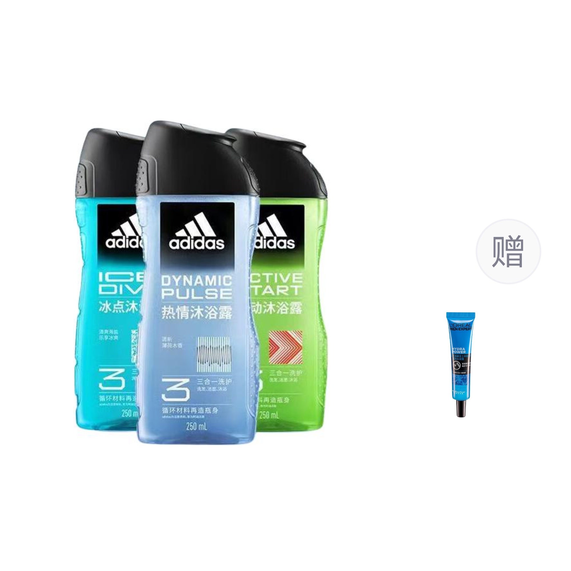 Мужской гель для душа Adidas