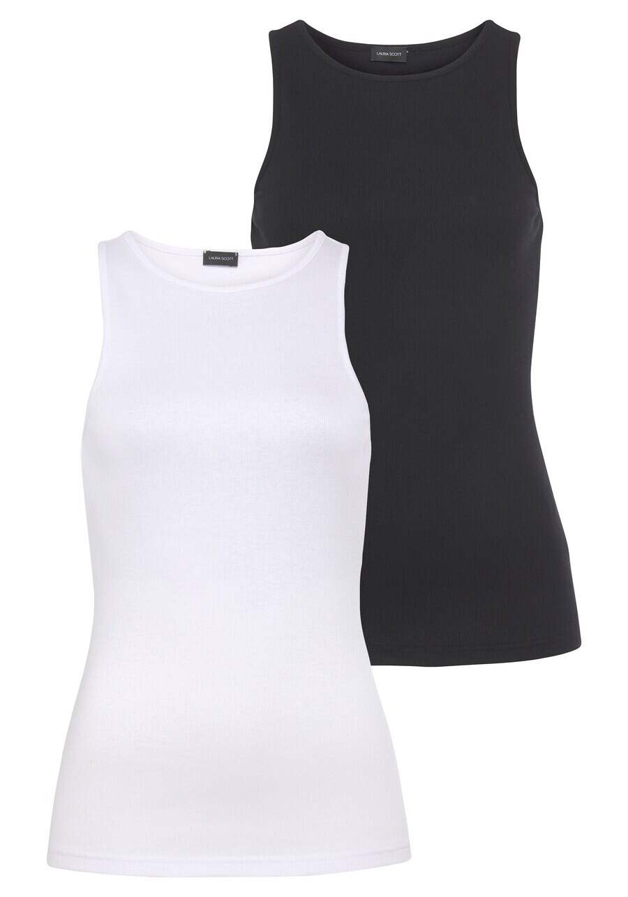 

Майка LAURA SCOTT Top, черный/белый